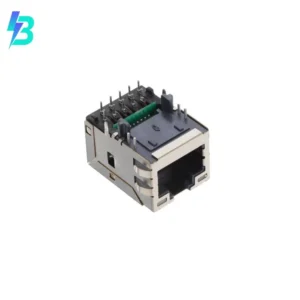 937453608 Accessory 937453608 RJ45 MXMag 93745 Modular Connector Jack With Magnetics 1 Port 93745-3608 10/100/1000 Base-T AutoMDIX