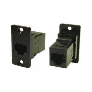 CP30623MB Sale CP30623MB Coupler DUALSLIM Modular Connector Adapters Jack 8p8c RJ45 Unshielded CP306-23MB Panel Mount Flange 2 Hole