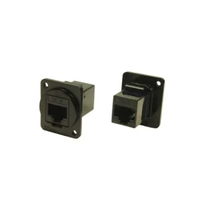 CP30220M3B Sale CP30220M3B Coupler DUALSLIM Modular Connector Adapters Jack 8p8c RJ45 Unshielded CP302-20M3B Panel Mount Flange 2 Hole