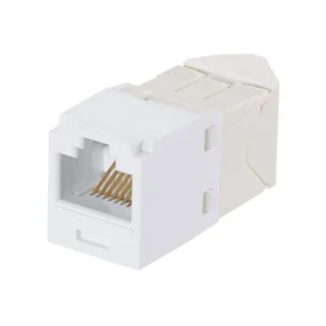 CJLR688TGWH CJLR688TGWH Jack Mini-Com Modular Connector 8p8c RJ45 Ethernet Unshielded CJLR68-8TGWH Panel Mount