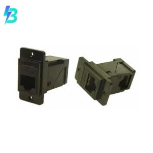 CP30751MB3 Brand CP30751MB3 Coupler DUALSLIM Modular Connector Adapters Jack 8p8c RJ45 Unshielded CP307-51MB3 Panel Mount Flange 2 Hole