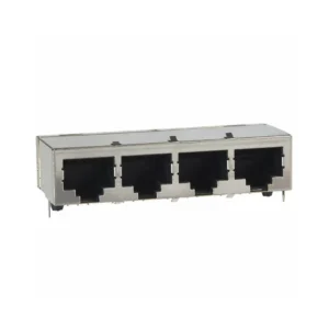 5558524-1 PCB Connectors Accessories 5558524-1 Jack Modular Connector 8p8c RJ45 Ethernet Shielded EMI Finger 55585241 Through Hole