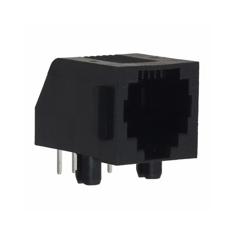 555163-1 Wholesale Electronic Components 555163-1 Jack Modular Connector 6p6c RJ11 RJ12 RJ14 RJ25 Unshielded 5551631 Through Hole