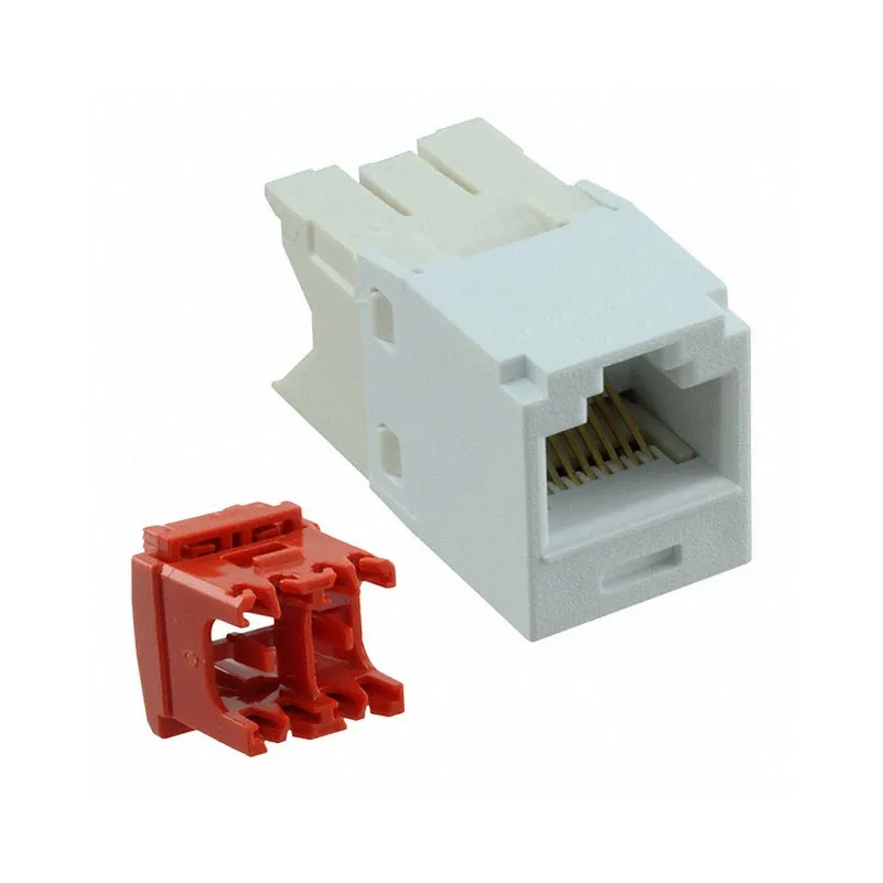 CJ5E88TGWH Electronic Components CJ5E88TGWH Jack Mini-Com TX5e Modular Connector 8p8c RJ45 Ethernet Unshielded CJ5E8-8TGWH Panel Mount