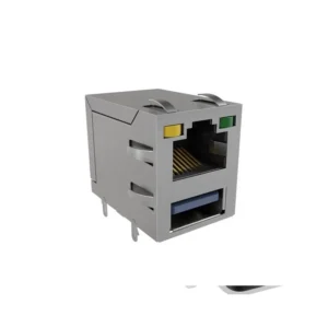 RJE361883413 Sale RJE361883413 Jack with USB A RJE36 Modular Connector 8p8c RJ45 Ethernet Shielded EMI Finger RJE361-883413 Through Hole