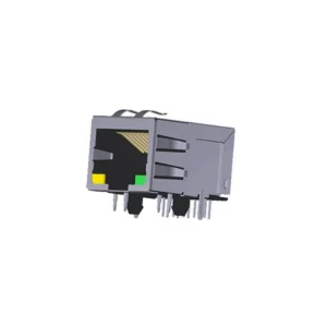 ARJM11A1-009-BA-EW2 Brand ARJM11A1-009-BA-EW2 RJ45 ARJM11 Modular Connector Jack With Magnetics 1 Port ARJM11A1009BAEW2 10/100 Base-T AutoMDIX