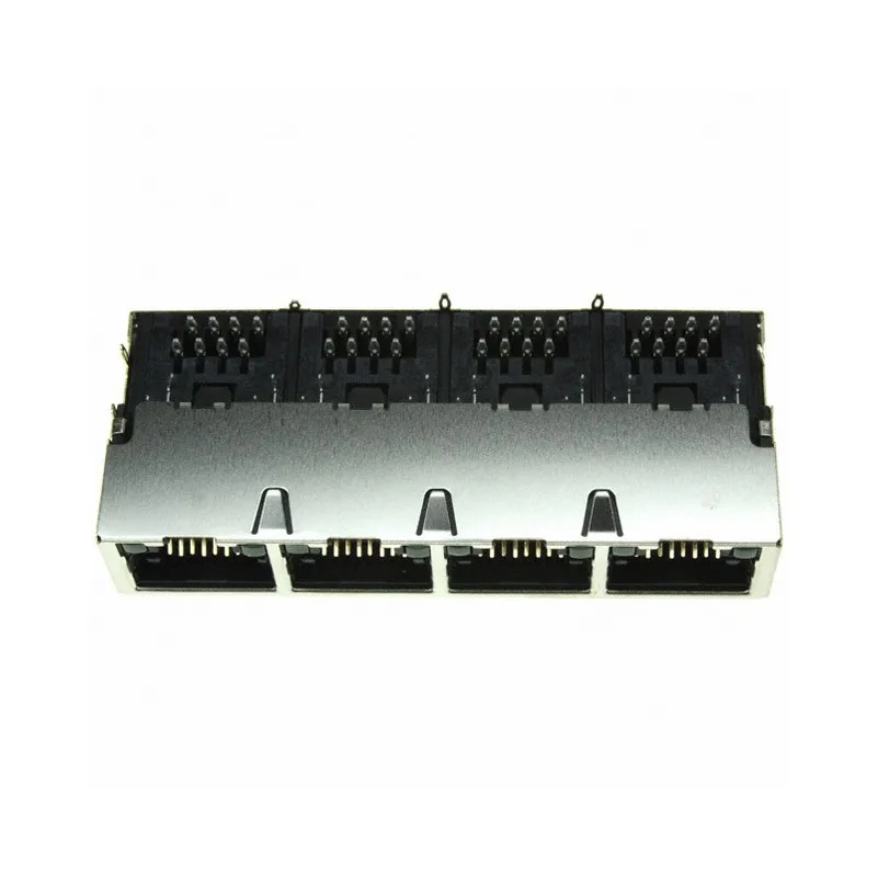 1888251-4 Sale 1888251-4 Jack Modular Connector 8p8c RJ45 Ethernet Shielded EMI Finger 18882514 Board Edge Panel Mount Through Hole