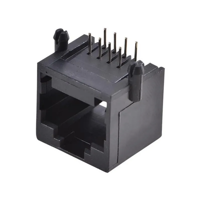 A-MJH-8-EA-GTP-W3 Accept China Agent Service A-MJH-8-EA-GTP-W3 Jack Modular Connector 8p8c RJ45 Ethernet Unshielded AMJH8EAGTPW3 Through Hole