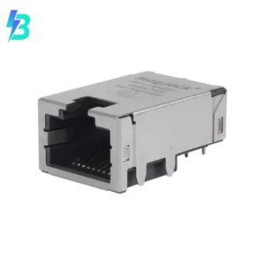 P01-1AA2-01 Original Connectors P01-1AA2-01 RJ45 MagJack Modular Connector Jack With Magnetics 1 Port P011AA201 10/100 Base-TX AutoMDIX