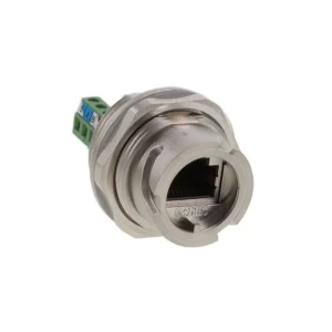 17-110714 17-110714 Jack Modular Connector 8p8c RJ45 Ethernet Shielded 17110714 Panel Mount Bulkhead