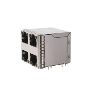 RJSGE4887441 PCB Connectors RJSGE4887441 Jack RJSGE Modular Connector 8p8c RJ45 Ethernet Shielded EMI Finger RJSGE4-887441 Through Hole