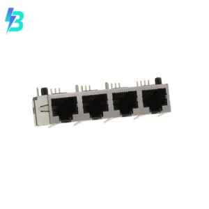 1149851 1149851 Jack Modular Connector 8p8c RJ45 Ethernet Shielded EMI Finger 1149-851 Through Hole