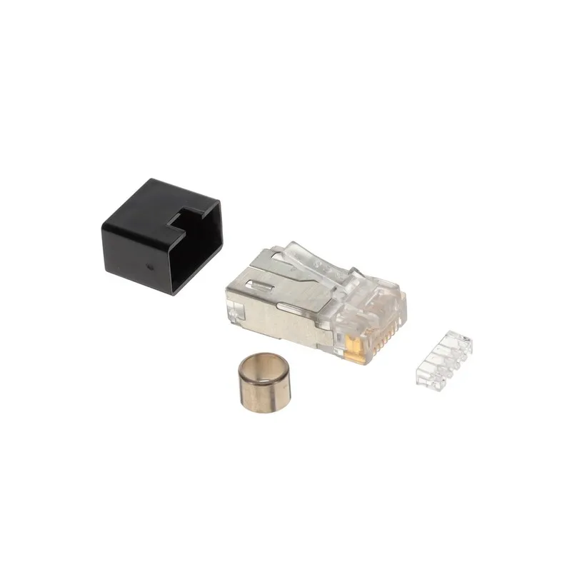943-SP-370808SM2-A380 PCB Connectors Accessory 943-SP-370808SM2-A380 Plug 37 Modular Connector 8p8c RJ45 Ethernet IDC 943-SP-370808SM2 Shielded