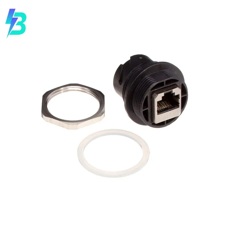 17-150004 BOM Order List Support 17-150004 Coupler Modular Connector Adapters Jack 8p8c RJ45 Shielded 17150004 Panel Mount Bulkhead
