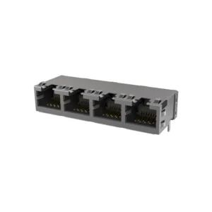 RJE484881401 PCB Connectors RJE484881401 Jack RJE48 Modular Connector 8p8c RJ45 Ethernet Shielded EMI Finger RJE484-881401 Through Hole