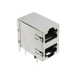 2007022-1 Brand Electronic Component 2007022-1 Jack Modular Connector 8p8c RJ45 Ethernet Shielded EMI Finger 20070221 Through Hole