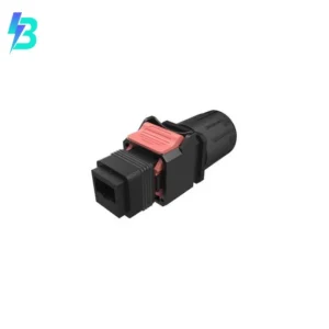 NDHR100 NDHR100 Housing for Prewired RJ45 Cordset Modular Connector Plug Push-Pull Unshielded NDHR-100 Black