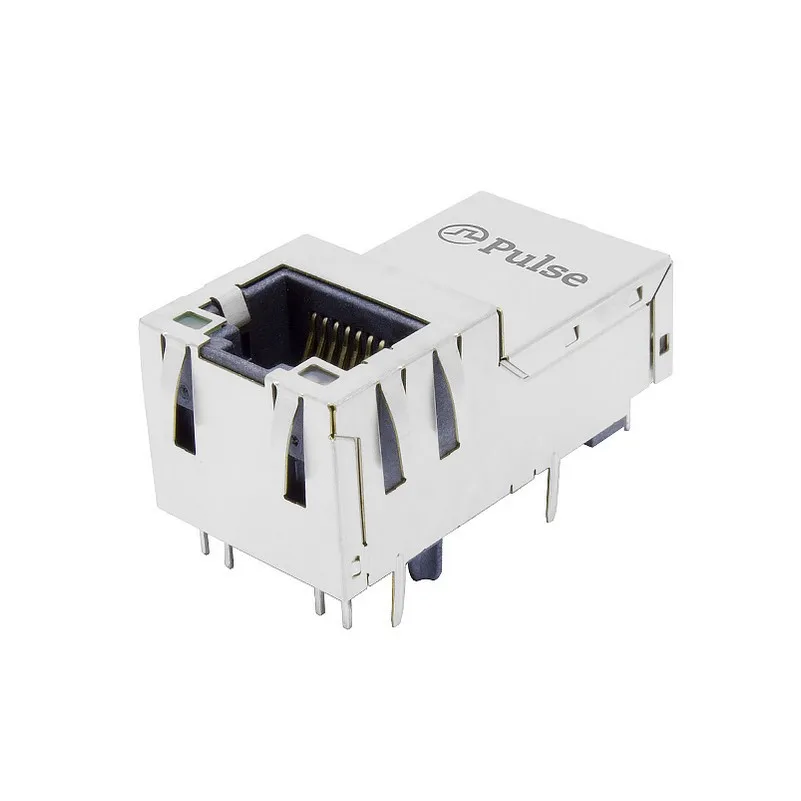 J1V-U2100NL J1V-U2100NL RJ45 PULSEJACK J1V Connector Jacks With Magnetics 1 Port 10/100/1000 Base-T AutoMDIX Power over Ethernet PoE