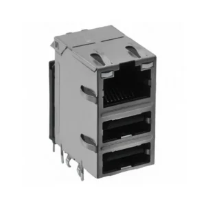0862-1J1T-43-F Sale 0862-1J1T-43-F RJ45 with USB A Dual MagJack Modular Connector Jack With Magnetics 1 Port 10/100/1000 Base-T AutoMDIX
