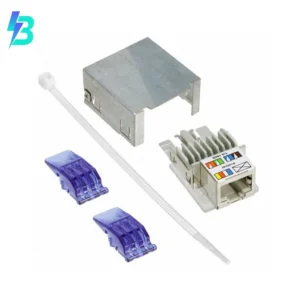 1652936 1652936 Jack PLUSCON VS Modular Connector 8p8c RJ45 Ethernet Shielded 1652-936 Requires Holder