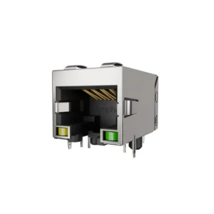 RJE1D18821411 RJE1D18821411 Jack RJE1D Modular Connector 8p8c RJ45 Ethernet Shielded EMI Finger RJE1D18-821411 Through Hole