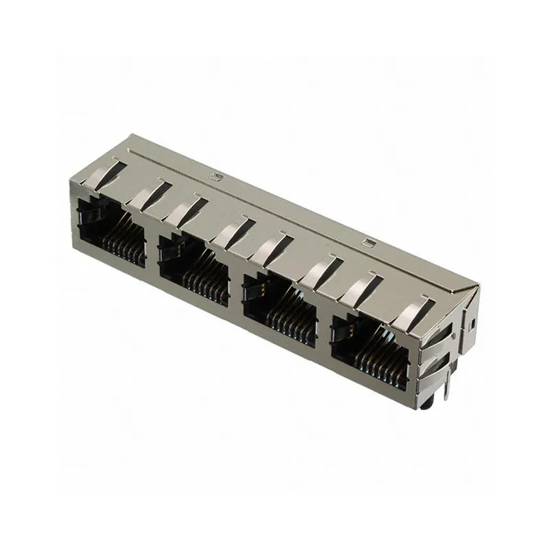 442480034 Support Agent Service 442480034 Jack 44248 Modular Connector 8p8c RJ45 Ethernet Shielded EMI Finger 44248-0034 Through Hole