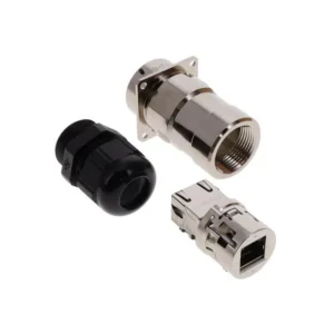 RJF2PE1N BOM Service RJF2PE1N Coupler RJF Modular Connector Adapters Jack 8p8c RJ45 Unshielded RJF2-PE1N Panel Mount Square Flange