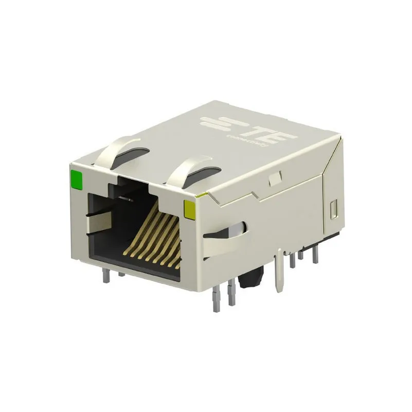 6-2301994-1 Service 6-2301994-1 RJ45 Modular Connector Jack With Magnetics 1 Port 623019941 10/100/1000 Base-T AutoMDIX