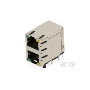 2501552-6 Professional Accessory Supplier 2501552-6 Jack Modular Connector 8p8c Shielded EMI Finger 25015526 Through Hole Right Angle