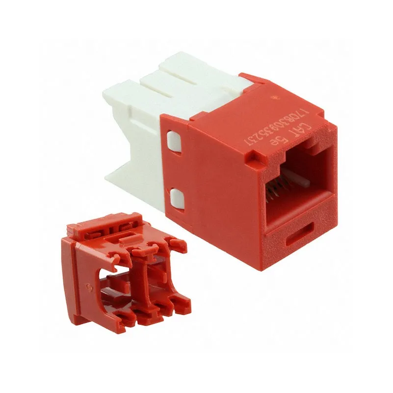 CJ5E88TGRD Support Agent Service CJ5E88TGRD Jack Mini-Com TX5e Modular Connector 8p8c RJ45 Ethernet Unshielded CJ5E8-8TGRD Panel Mount