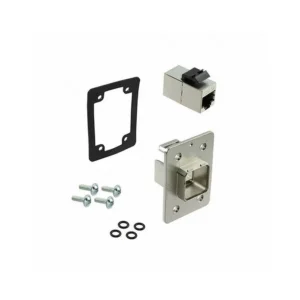 2120875-1 Support China Agent Service 2120875-1 Coupler Modular Connector Adapters Jack 8p8c RJ45 21208751 Panel Mount Square Flange