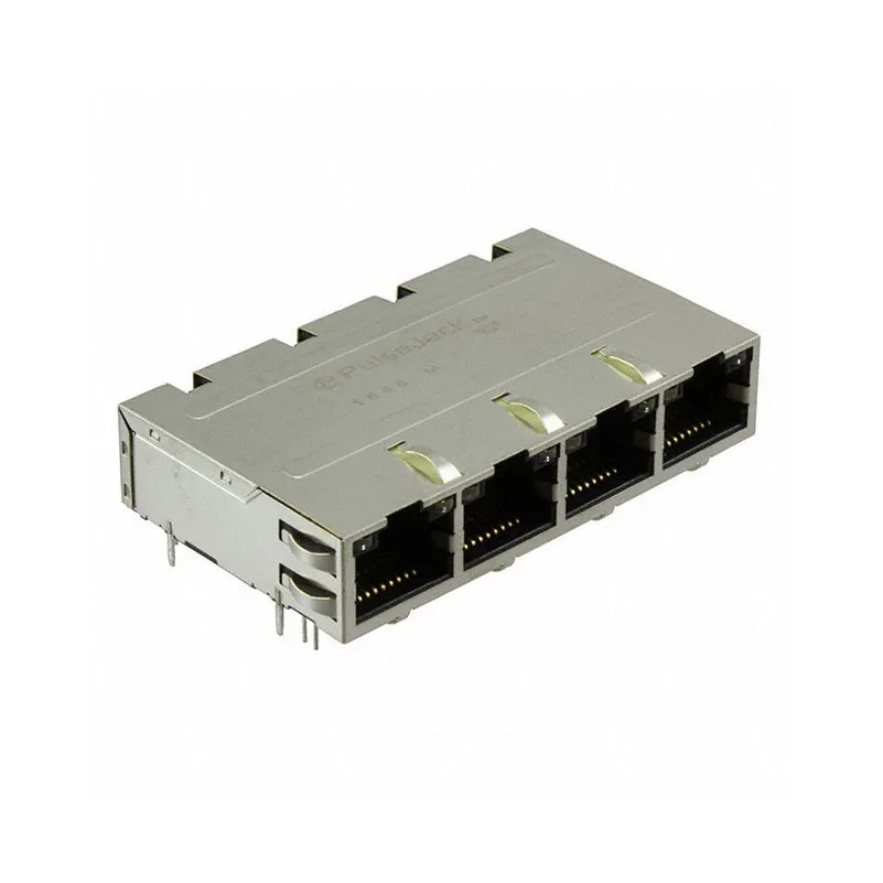 J1N-0005NL Offer Agent Service J1N-0005NL RJ45 PULSEJACK J1N Connector Jacks With Magnetics 4 Port J1N0005NL 10/100/1000 Base-T AutoMDIX