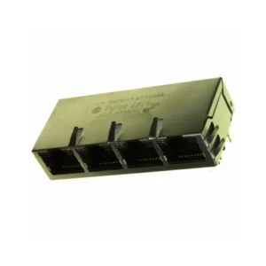 JG0-0098NL Connectors Supplier JG0-0098NL RJ45 PULSEJACK JG0 Connector Jacks With Magnetics 4 Port JG00098NL 10/100/1000 Base-T AutoMDIX