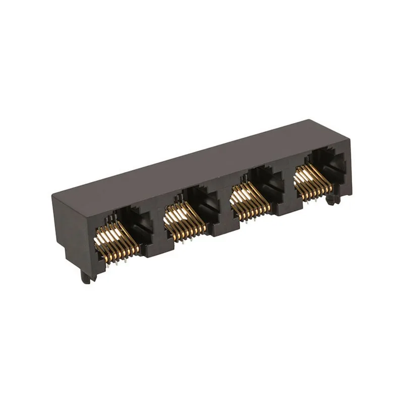 442480058 Original Connectors Supplier 442480058 Jack 44248 Modular Connector 8p8c RJ45 Ethernet Unshielded 44248-0058 Through Hole