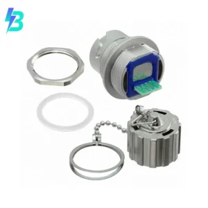 17-102204 Professional Accessories Supplier 17-102204 Jack Modular Connector 8p8c RJ45 Ethernet Shielded 17102204 Panel Mount Bulkhead