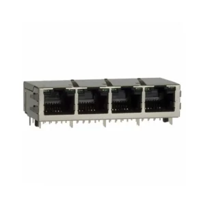 JG0-0025NL JG0-0025NL RJ45 PULSEJACK JG0 Connector Jacks With Magnetics 4 Port JG00025NL 10/100/1000 Base-T AutoMDIX