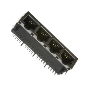 SS71800-041F SS71800-041F Jack 71 Modular Connector 8p8c RJ45 Ethernet Shielded EMI Finger SS71800041F Through Hole