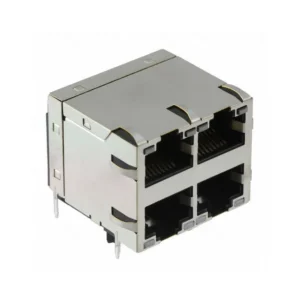 JXC0-0351NL JXC0-0351NL RJ45 PULSEJACK JXC0 Connector Jacks With Magnetics 4 Port JXC00351NL 10/100/1000 Base-T AutoMDIX