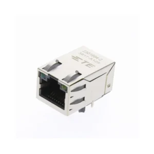 2301994-2 2301994-2 RJ45 Modular Connector Jack With Magnetics 1 Port 23019942 10/100 Base-T AutoMDIX