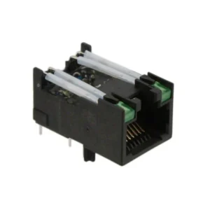SI-50196-F Connectors Supplier SI-50196-F RJ45 MagJack ST SI-50000 Connector Jacks With Magnetics 1 Port SI50196F 10/100 Base-T AutoMDIX