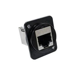 EHRJ45D5ESB440 Brand EHRJ45D5ESB440 Coupler EH Modular Connector Adapters Jack 8p8c RJ45 Shielded EHRJ45D-5ESB440 Panel Mount Square Flange