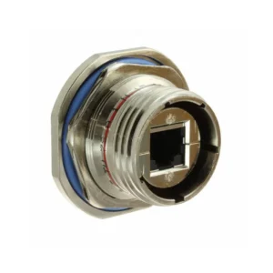 RJFTV7SA1N Connectors RJFTV7SA1N Coupler RJF TV Modular Connector Adapters Jack 8p8c RJ45 Unshielded RJFTV-7SA1N Panel Mount Bulkhead
