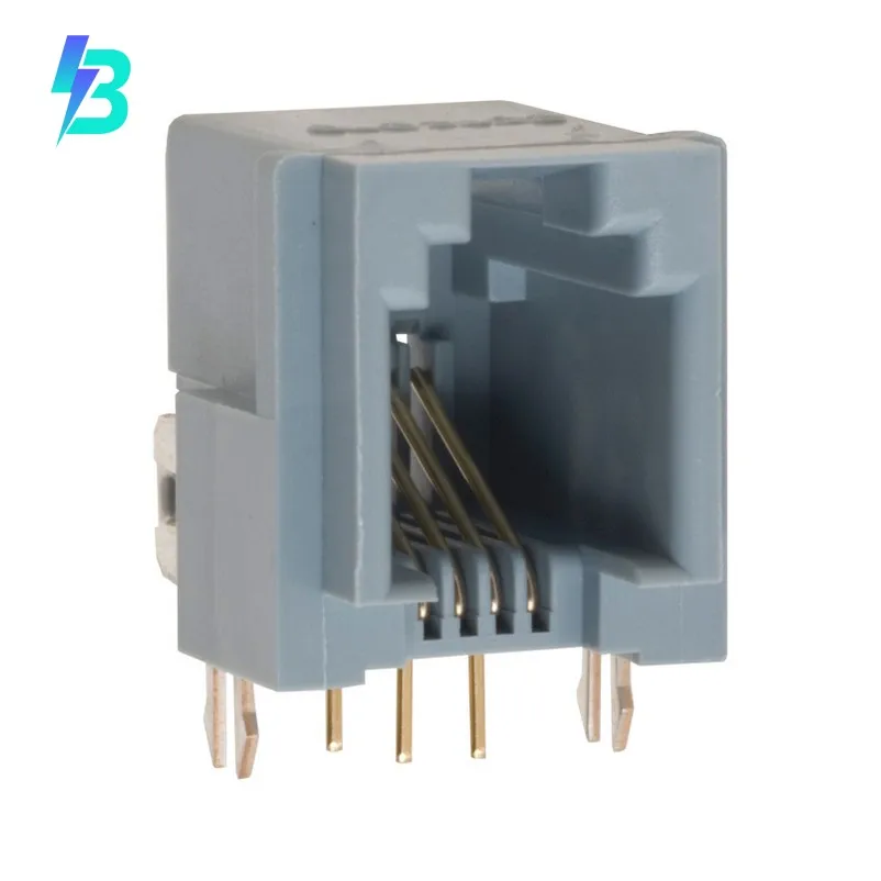 TM5RJ3-44(50) Offer Shipping Agent Service TM5RJ3-44(50) Jack TM-DS Modular Connector 4p4c RJ9 RJ10 RJ22 Unshielded TM5RJ3-44 Through Hole