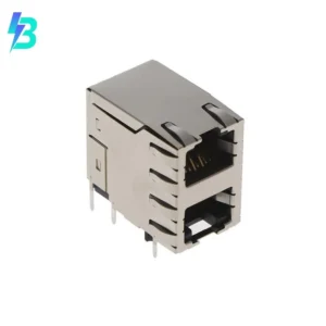 SS-73100-082 Brand SS-73100-082 Jack 73100 Modular Connector 8p8c RJ45 Ethernet Shielded EMI Finger SS73100082 Panel Mount Through Hole