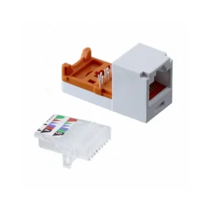 CJ588WHY Service CJ588WHY Jack Mini-Com TX5e Modular Connector 8p8c RJ45 Ethernet Unshielded CJ58-8WHY Panel Mount