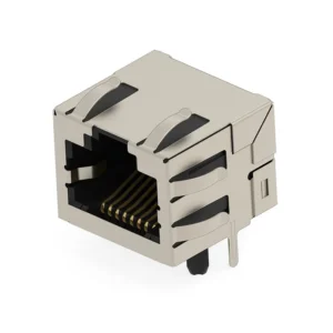 2501551-7 2501551-7 Jack Modular Connector 8p8c Shielded EMI Finger 25015517 Through Hole Right Angle