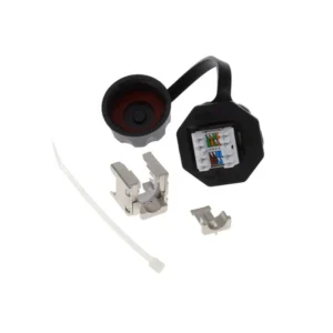 SS-60400-029 Original Connectors Supplier SS-60400-029 Jack Modular Connector 8p8c RJ45 Ethernet Shielded SS60400029 Panel Mount Bulkhead