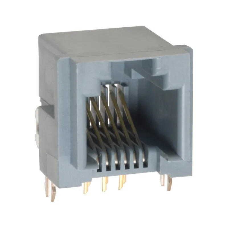 TM5RJ1-66 One-Stop Kitting Service TM5RJ1-66 Jack TM-DS Modular Connector 6p6c RJ11 RJ12 RJ14 RJ25 Unshielded TM5RJ166 Through Hole