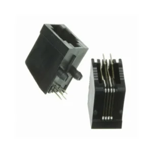 A-2004-3-4-N-R Professional Accessory Supplier A-2004-3-4-N-R Jack Modular Connector 4p4c RJ9 RJ10 RJ22 Unshielded A200434NR Through Hole