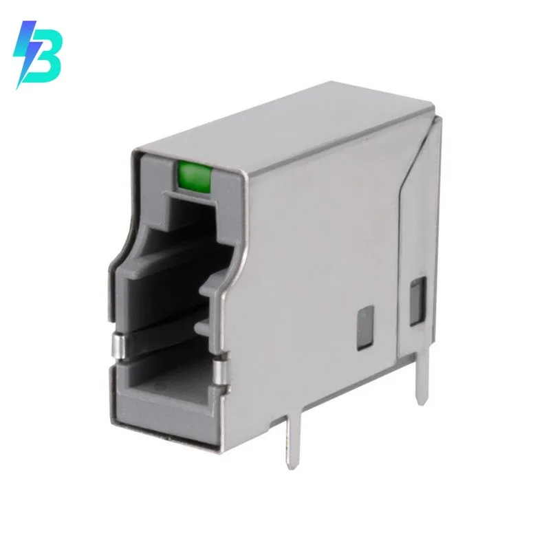 SS-69000-001 Connectors Accessory SS-69000-001 Jack 69 Modular Connector 2P2C Single Pair Ethernet SPE Shielded SS69000001 Through Hole